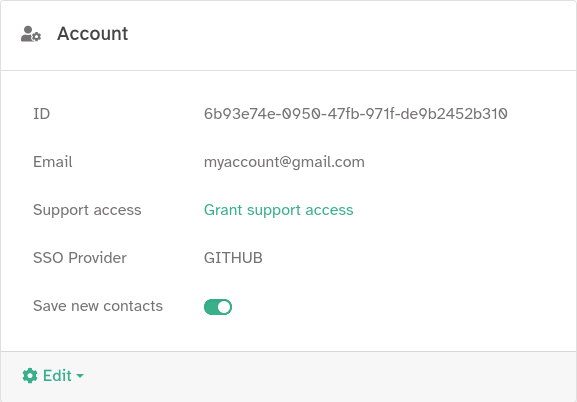 grant access