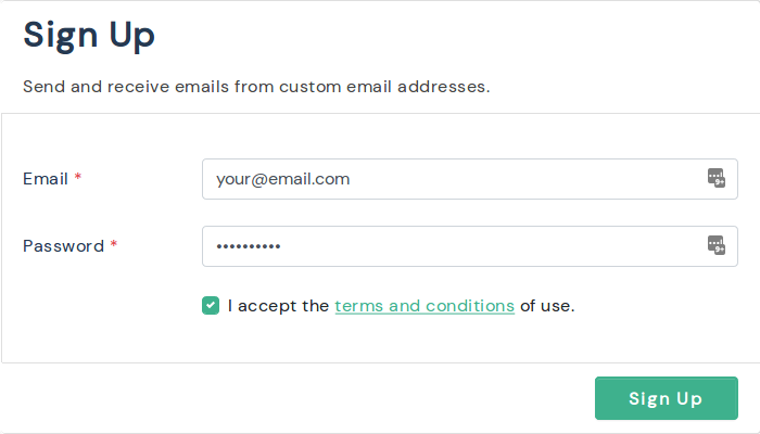 mailslurp api key