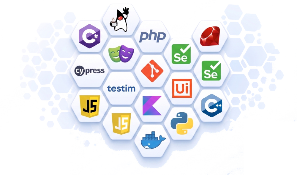 Testing framework and programming language integrations