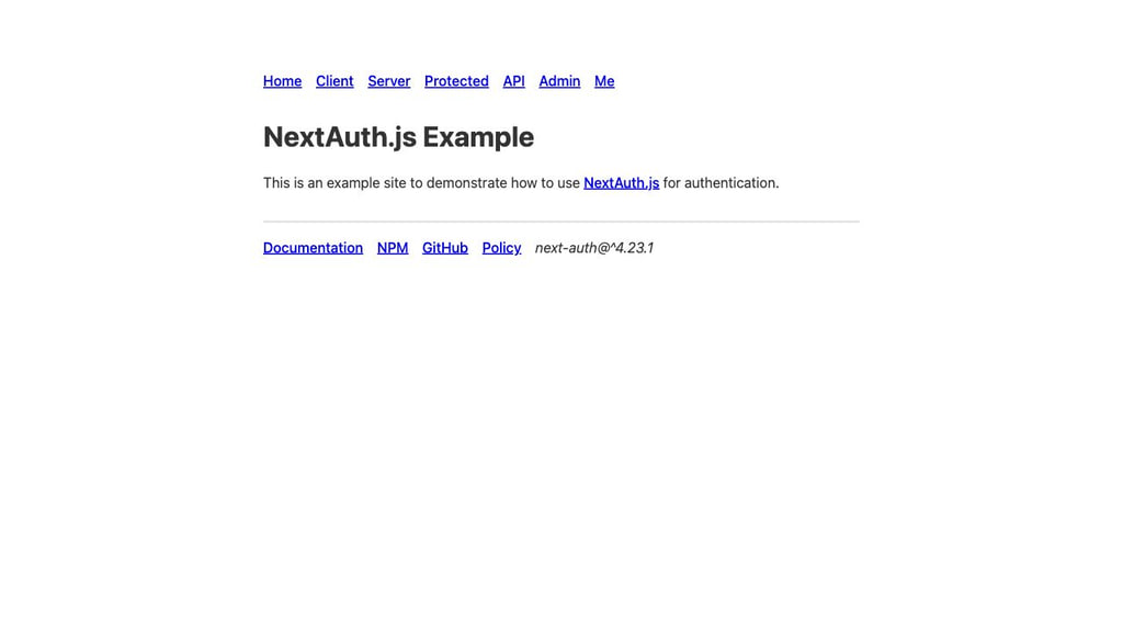 Next Auth login