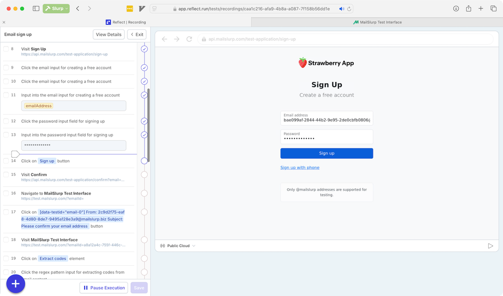 signup step