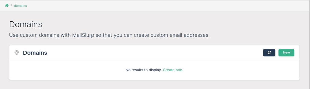 domain page