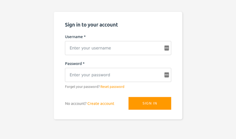 testing login