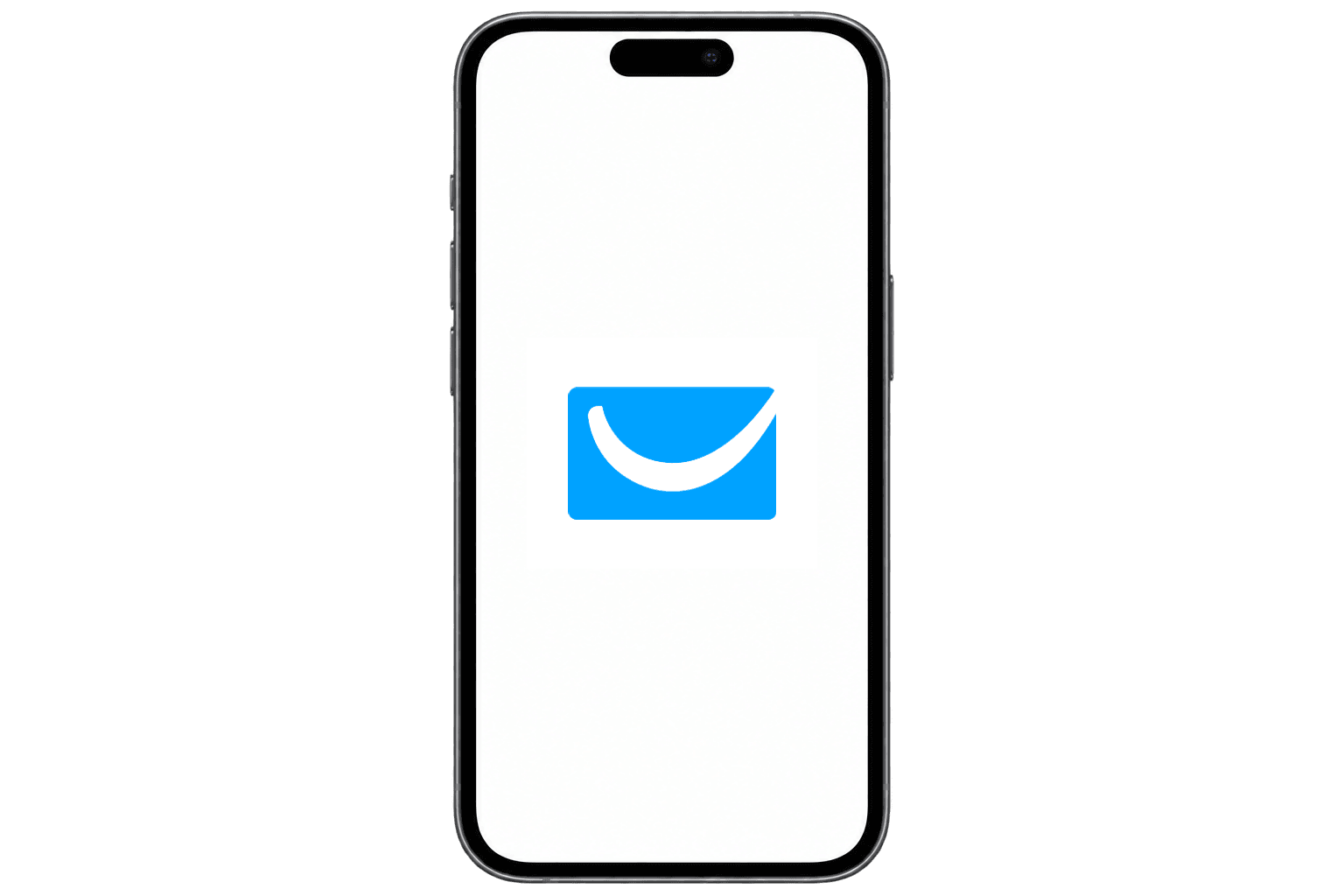 GetResponse logo displayed on an iPhone