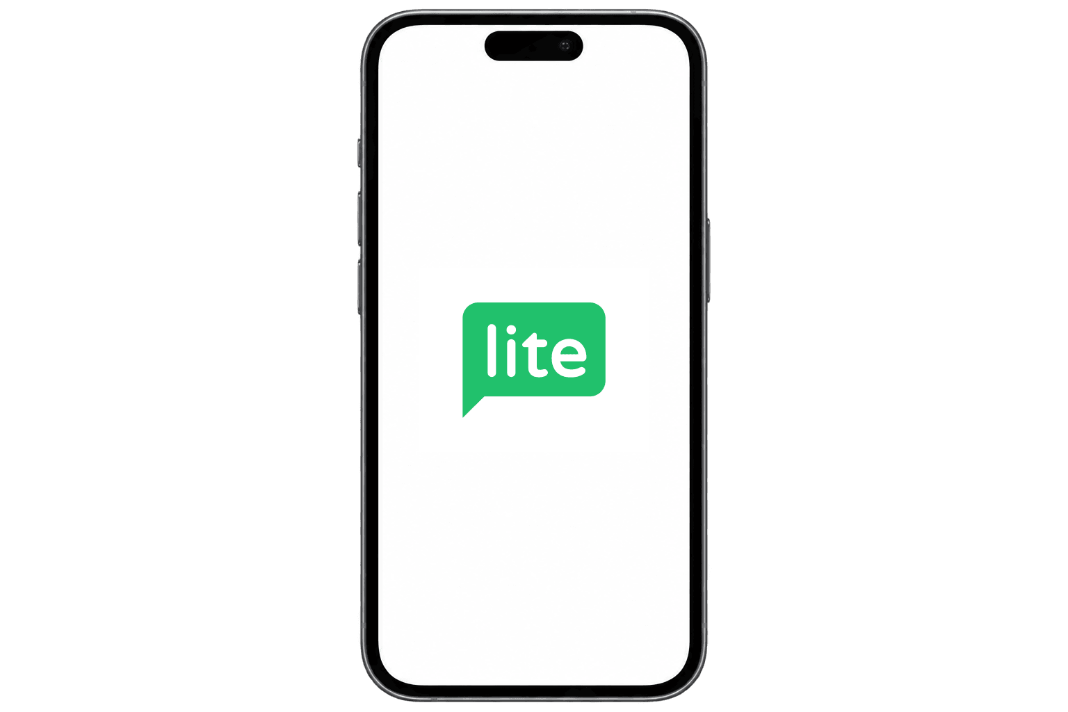 MailerLite logo displayed on an iPhone
