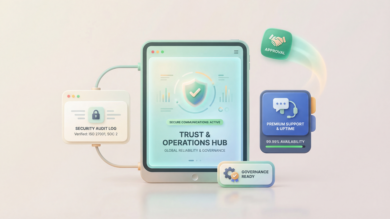 Message retention and audit record workflow