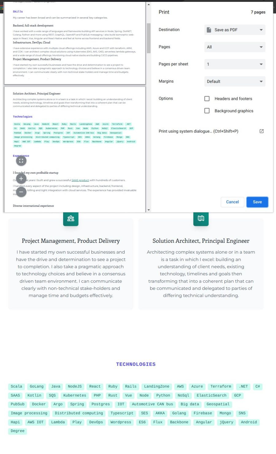 tailwind print stylesheets