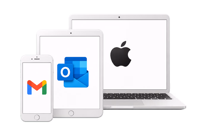Email clients available for device rendering